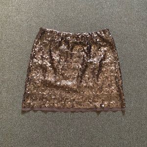 Sequined Mini Skirt, size M